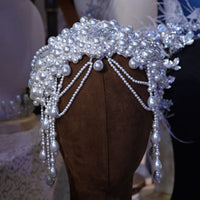 European pearl foreheand brides Tiaras crown 17995
