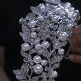 European Zircon Wedding Tiaras Crown 18008