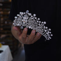 European pearl  brides Tiaras crown 18009