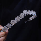 Fashion Zircon Wedding Tiaras Great Crown 18019