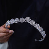 Fashion Zircon Wedding Tiaras Great Crown 18019