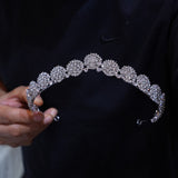Fashion Zircon Wedding Tiaras Great Crown 18019