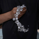 European Round Zircon Wedding Tiaras Crown 18022