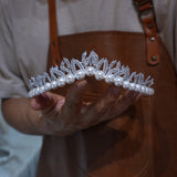 Fashion Zircon Wedding Tiaras Great Crown 18028