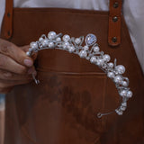 Fashion Zircon Wedding Tiaras Great Crown 18037