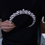 Queen Zircon Wedding Tiaras Great Crown 18039