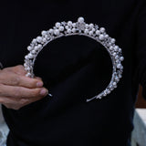 Queen Zircon Wedding Tiaras Great Crown 18039