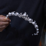 Cute Zircon Wedding Tiaras Crown 18045