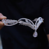 Foreheadn Zircon Wedding Tiaras Crown 18047