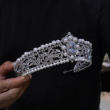 Queen Zircon Wedding Tiaras Great Crown 18050
