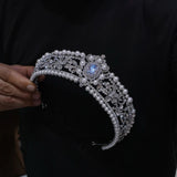 Queen Zircon Wedding Tiaras Great Crown 18050
