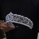 Queen Zircon Wedding Tiaras Great Crown 18050