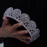 Great Zircon Queen Wedding Tiaras Crown 18078