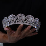 Great Zircon Queen Wedding Tiaras Crown 18078