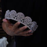 Great Zircon Queen Wedding Tiaras Crown 18078