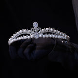 Fashion Zircon Wedding Tiaras Great Crown 18091