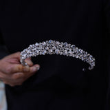 Sparkle Crystals Wedding Crown Headpieces 18143