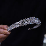 Sparkle Crystals Wedding Crown Headpieces 18143