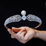Sparkle Crystals Wedding Crown Headpieces 18157