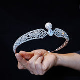 Sparkle Crystals Wedding Crown Headpieces 18157