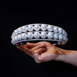 Sparkle Crystals Wedding Crown Headpieces 18161