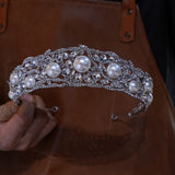 Elegant Crystal Brides Crown Headpieces 18162
