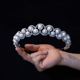 Princess Pearls&Crystals Wedding Crown Headpieces 18174