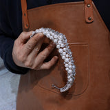 Princess Pearls&Crystals Wedding Crown Headpieces 18175