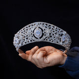 Baroque Crystals Wedding Crown Headpieces 18194