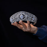 Baroque Crystals Wedding Crown Headpieces 18194