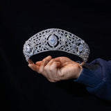 Baroque Crystals Wedding Crown Headpieces 18194