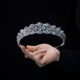 Classic Crystals Wedding Crown Headpieces 18206