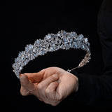 Classic Crystals Wedding Crown Headpieces 18206
