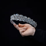 Classic Crystals Wedding Crown Headpieces 18206