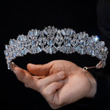 Classic Crystals Wedding Crown Headpieces 18206