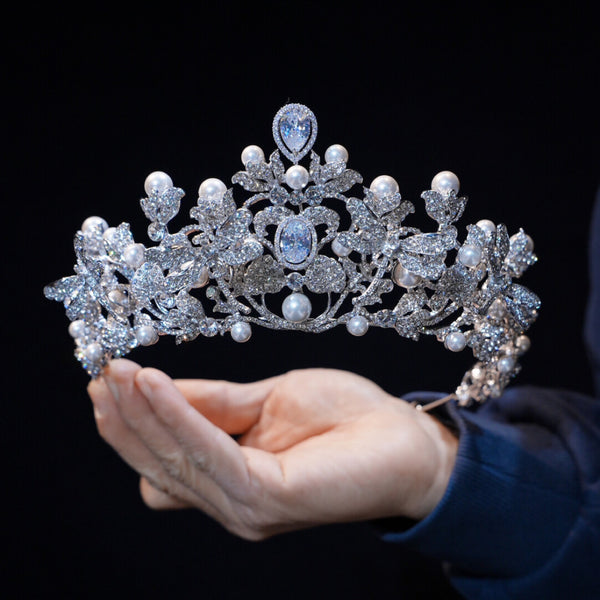 Rhinestone Headband Princess Crown Bridal Headpiece Child Rhinestone Headband Princess Crown Bridal Headpiece Child