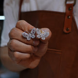 Cute Zircon Girls Earrings 18409