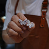 Cute Zircon Girls Earrings 18409