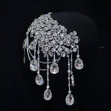 Oversize wedding tiara headpiece 17216