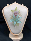Blue & purple hairpin