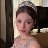 European  Crystals Wedding tiara 18735