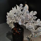 Oversize zircon headpieces asl-0223