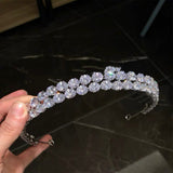 Sparkle Crystals Wedding tiara 18335
