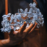 Oversize wedding tiara headpiece ASL0264