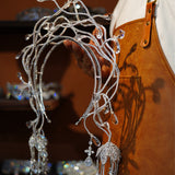 European zircon Wedding tiara Hair Accessory ASL-0453