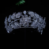 Oversize wedding tiara headpiece 16859
