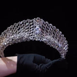 European Brides Zircon Crown 18715