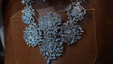 Full zircon crystal necklace Al’s-0396