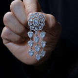 Elegant Crystals Woman Earring E003