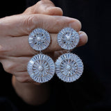 Elegant Crystals Woman Earring E004